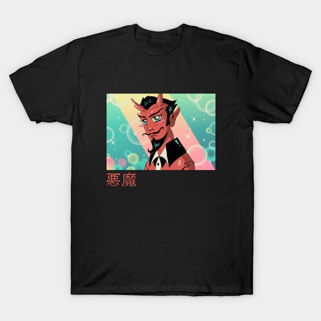 Kawaii Devil T-Shirt by Vincent Trinidad Art